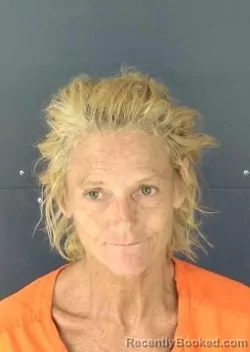 Mugshot of Dara Lynn Russell booked in Sarasota County, Florida on August 20, 2026