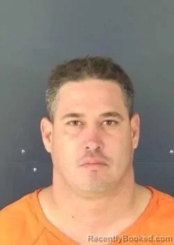 Mugshot of Yonel Matos Hernandez booked in Sarasota County, Florida on August 25, 2026