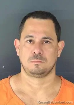 Mugshot of Jorge Manuel Marti Leyva booked in Sarasota County, Florida on August 25, 2026