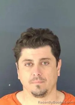 Mugshot of Ryan William Downing booked in Sarasota County, Florida on August 25, 2026