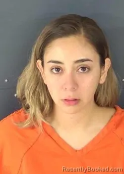 Mugshot of Leidy Natalia Espinosa Hernandez booked in Sarasota County, Florida on September 8, 2026