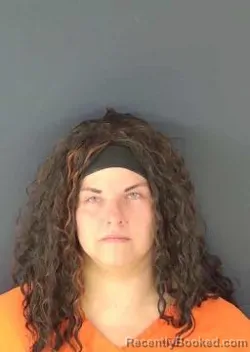 Mugshot of Danna Marie Sparks booked in Sarasota County, Florida on September 8, 2026