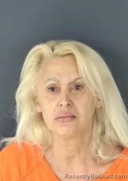 Mugshot of Vera Hayek Tringali booked in Sarasota County, Florida on September 8, 2026