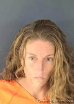 Mugshot of Leah Marie Petroff Bruce booked in Sarasota County, Florida on October 4, 2026