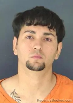 Mugshot of Dayan Alejandro Matos Gomez booked in Sarasota County, Florida on October 22, 2026