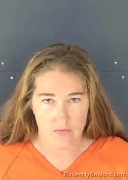 Mugshot of Samantha Michelle Baxter booked in Sarasota County, Florida on October 24, 2026