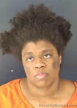 Mugshot of Daisha Asha Johnson booked in Sarasota County, Florida on October 24, 2026