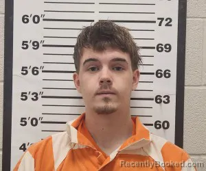 Mugshot of Camren Breece LaPlant booked in Thomas County, Kansas on March 24, 2026