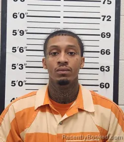 Mugshot of Delano La-qwon Tillman booked in Thomas County, Kansas on April 7, 2026