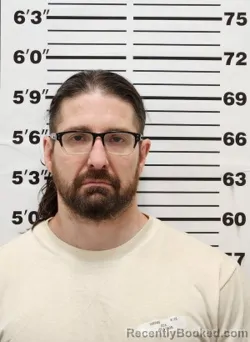 Mugshot of Jonathon Michael Cox booked in Thomas County, Kansas on April 20, 2026