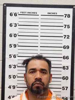 Mugshot of Juan Francisco Montalvo Dominguez booked in Thomas County, Kansas on April 26, 2026