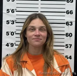 Mugshot of Paige Cheyenne Williams booked in Thomas County, Kansas on April 29, 2026
