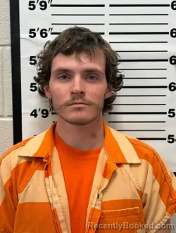 Mugshot of Colin Thomas Freeman booked in Thomas County, Kansas on May 1, 2026
