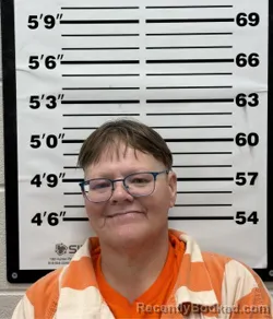 Mugshot of Nancy Elizabeth Robinson booked in Thomas County, Kansas on May 5, 2026