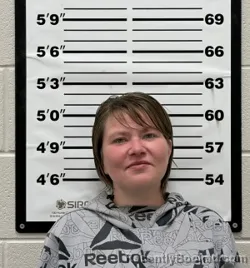 Mugshot of Danielle Nicole Killeen booked in Thomas County, Kansas on May 11, 2026