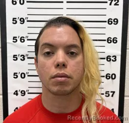 Mugshot of Nelson Alvarez Castillo booked in Thomas County, Kansas on May 20, 2026