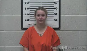 Mugshot of Kaylee Rose Marie Stowe booked in Thomas County, Kansas on July 25, 2026