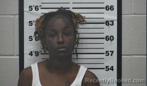 Mugshot of Tatanna Cierra Tilman booked in Thomas County, Kansas on August 2, 2026