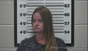 Mugshot of Kari Ann Burgess booked in Thomas County, Kansas on August 3, 2026