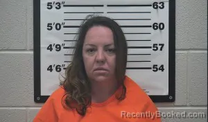 Mugshot of Monica Lia Bell booked in Thomas County, Kansas on August 4, 2026