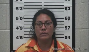 Mugshot of Teresa Jimenez Martinez booked in Thomas County, Kansas on August 21, 2026