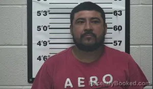 Mugshot of Jose Alonso Cordoba Martinez booked in Thomas County, Kansas on September 3, 2026