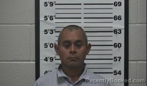 Mugshot of Jose Danilo Mendoza Hidalgo booked in Thomas County, Kansas on September 12, 2026