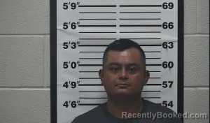 Mugshot of Wilber Salomon Mendoza Hidalgo booked in Thomas County, Kansas on September 12, 2026