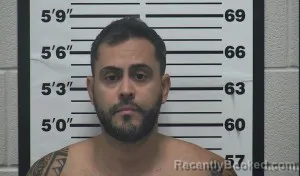 Mugshot of Bruno Guindani Lock Leite booked in Thomas County, Kansas on October 17, 2026