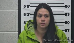 Mugshot of Brandi Lyn Paz booked in Thomas County, Kansas on October 24, 2026