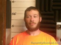 Mugshot of Justin Bradley Oliver booked in Wabaunsee County, Kansas on June 24, 2026