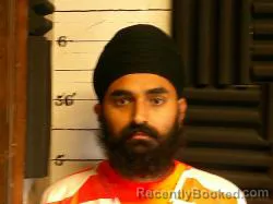 Mugshot of Jujar Singh booked in Wabaunsee County, Kansas on October 18, 2026