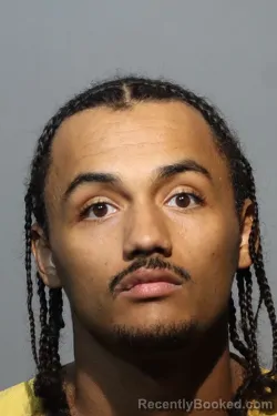 Mugshot of ALEXENDAR YANGUAS booked in Seminole County, Florida on March 8, 2026