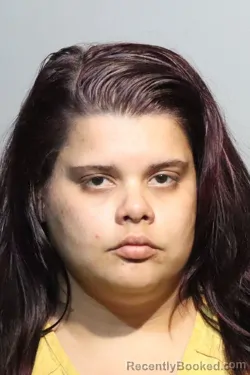Mugshot of IANNA MEDINA ALMASQUE booked in Seminole County, Florida on March 10, 2026