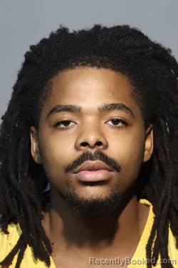 Mugshot of KHAMARI DAQUAN GREEN booked in Seminole County, Florida on March 12, 2026