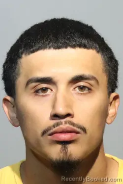 Mugshot of JOSE ANGEL MANRIQUEZ booked in Seminole County, Florida on March 13, 2026