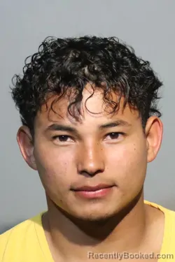 Mugshot of ARNOL MISAEL PUENTES ROMERO booked in Seminole County, Florida on April 20, 2026