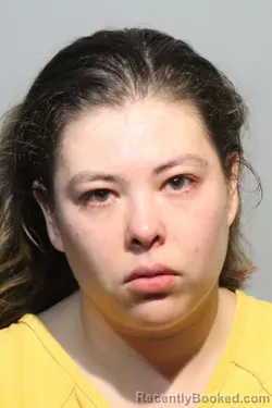 Mugshot of AMBER MICHELE MLYNAR booked in Seminole County, Florida on April 26, 2026