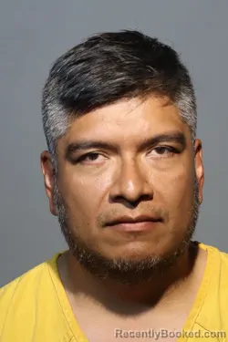 Mugshot of MARCO ANTONIO QUINTANAR GONZALEZ booked in Seminole County, Florida on May 7, 2026