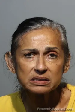 Mugshot of CHRISTINE MILLER booked in Seminole County, Florida on May 12, 2026