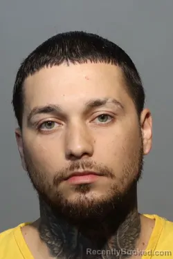 Mugshot of DAMIEN RAYMOND SANTIAGO booked in Seminole County, Florida on July 1, 2026