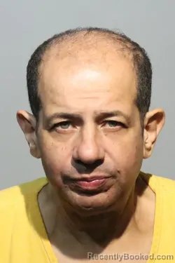 Mugshot of BAHER MONIR ZAKHARY booked in Seminole County, Florida on July 2, 2026