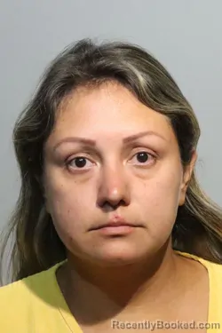 Mugshot of LUZ ANGELA GRAJALES PARRA booked in Seminole County, Florida on July 2, 2026