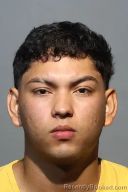 Mugshot of KEVIN MAURICIO LEON RIVAS booked in Seminole County, Florida on July 10, 2026