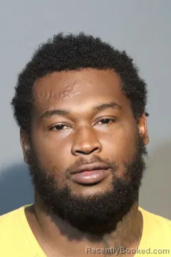Mugshot of DAMICHAEL KESHAWN BOWE booked in Seminole County, Florida on July 14, 2026