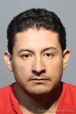 Mugshot of Benjamin Sanchez-Perez booked in Seminole County, Florida on August 12, 2026
