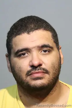 Mugshot of Quinton Shavon Davis booked in Seminole County, Florida on August 14, 2026