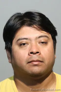 Mugshot of Eduardo Alfonso Domingo Ortiz booked in Seminole County, Florida on August 14, 2026