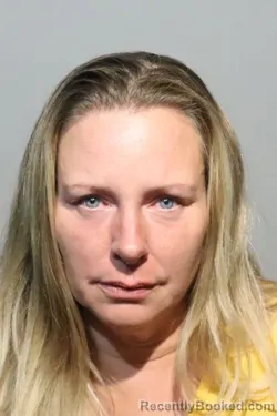 Mugshot of Erin Keefe booked in Seminole County, Florida on August 14, 2026