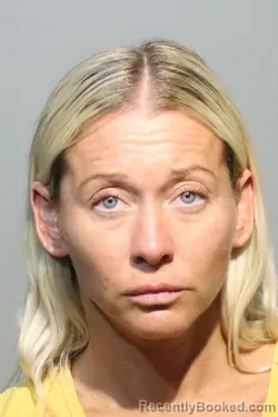 Mugshot of Erin Elizabeth Curley booked in Seminole County, Florida on August 20, 2026